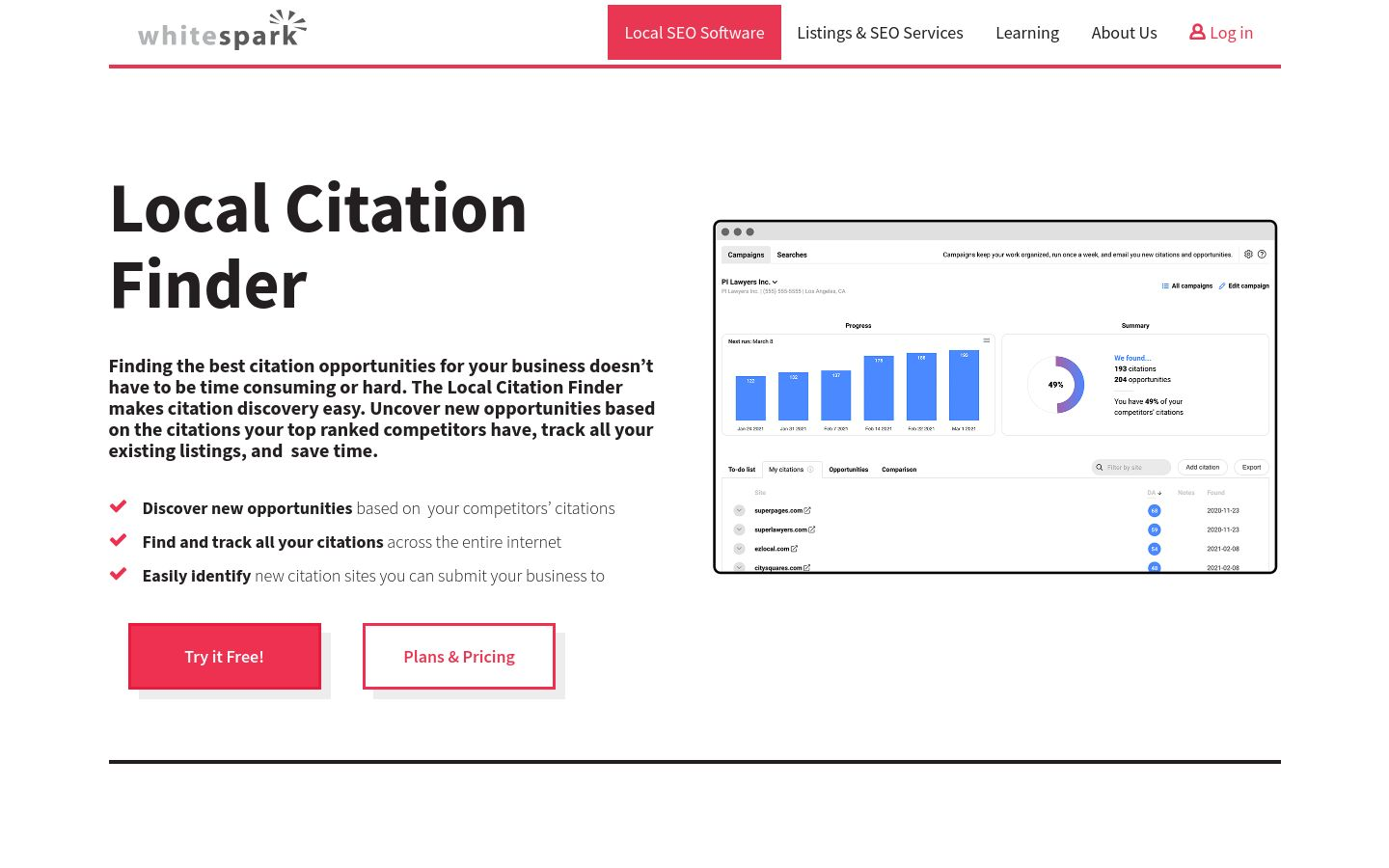 Whitespark Local Citation Finder - Aslam.ai